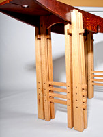 Leopardwood Table Detail