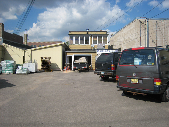 The Meat Shop, Back Parking Area Before Construction
