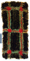 shaggy Finnish ryijy rug-or some Scottish woman got in on the act